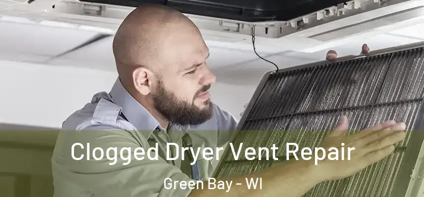  Clogged Dryer Vent Repair Green Bay - WI
